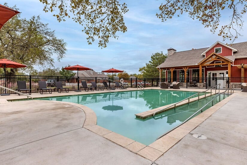 Beautiful Swimming Pool and Recreational Area at Senior Living Cottages Beautiful Swimming Pool and Recreational Area at Senior Living Cottages